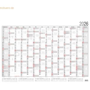 10 x Güss Wandplaner 14 Monate 70,7x100cm 14 Monate Dez. 2025-Januar 2