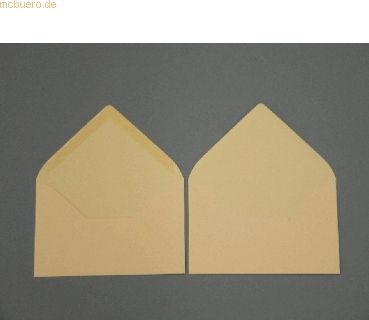 Blanke Briefumschläge 120x180mm 120g/qm gummiert VE=100 Stück korn