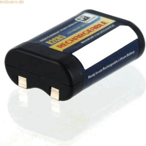 k.A. Akku für Canon EOS 1000F Li-Ion 6 Volt 500 mAh schwarz