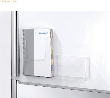 Ultradex Prospektbox A6 hoch magnetisch B115xH120xT38mm transparent