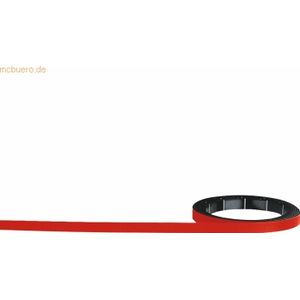 Magnetoplan Magnetband 1260506 1mx5mm rot