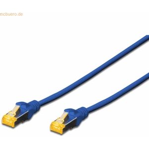 Assmann DIGITUS CAT 6A S-FTP Patchk. Cu, LSZH AWG 26/7, 0,25 m, BL