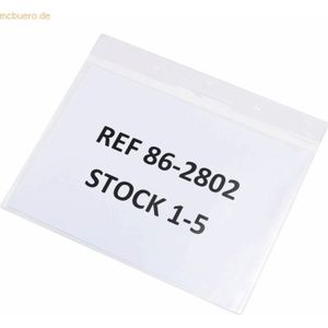 Tarifold Kennzeichnungshülle A4 quer VE=10 Stück transparent