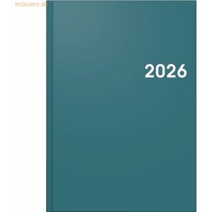 Brunnen Buchkalender 795 A5 1 Tag/Seite Balacron-Einband caramel 2026