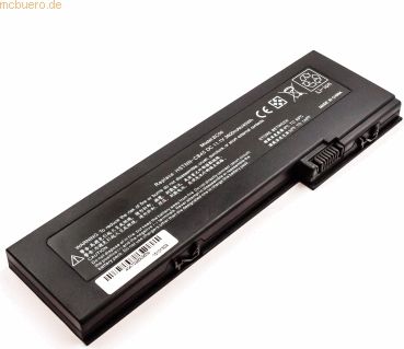 k.A. Akku für Hewlett-Packard 504520-001 Li-Ion 11,1 Volt 3600 mAh sch