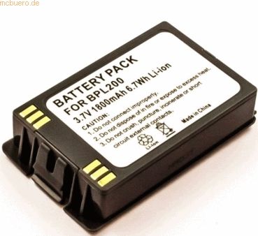 k.A. Akku für Avaya BPL100 Li-Ion 3,7 Volt 1800 mAh schwarz