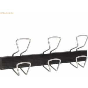 Alba Wandgarderobe PMPRO3M 3 Doppelhaken