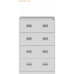 Bisley ECO Hängeregistraturschrank Eco 4 Schübe HxBxT 1296x842x620mm l