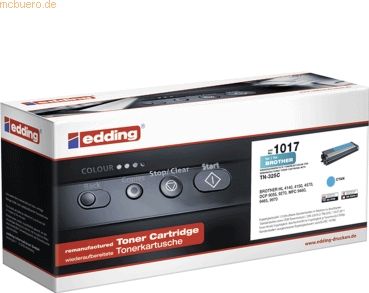 Edding Toner kompatibel mit Brother TN-325C cyan