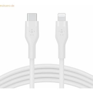 Belkin Belkin Flex Lightning/USB-C, Apple zert., 2m, weiß