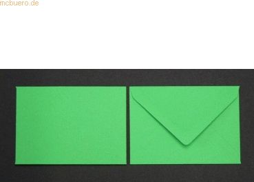 Blanke Briefumschläge 156x220mm 120g/qm gummiert VE=100 Stück smaragd