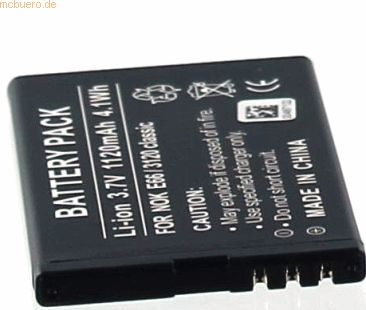 k.A. Akku für Nokia Asha 301 neue Version Li-Ion 3,7 Volt 1120 mAh sch