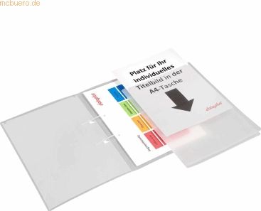 Dataplus Schnellhefter-Mappe A4 natur-transparent