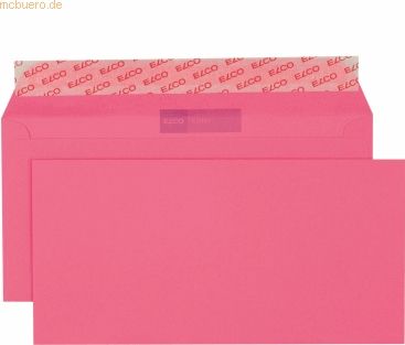 Elco Briefumschläge Color eosinrot Haftklebung 100 g/qm VE=250 Stück