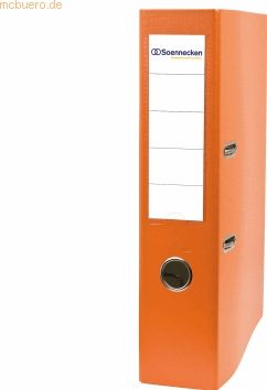 Soennecken Ordner 3363 DIN A4 70mm PP orange