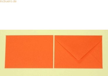 Blanke Briefumschläge 90x140mm 120g/qm gummiert VE=100 Stück nektarine