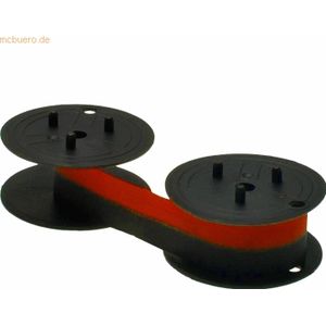 Twen Farbband Gr. 51N Nylon schwarz/rot