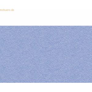 25 x Ludwig Bähr Tonpapier 130g/qm 50x70cm himmelblau