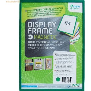 10 x Tarifold Inforahmen A4 magnetisch Kunststoff 1 Stück grün