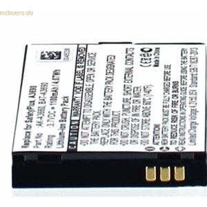 k.A. Akku für Emporia A3690 Li-Ion 3,7 Volt 1100 mAh schwarz