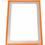 Ultradex Infotasche magnetisch für DIN A4 312x225mm VE=5 Stück orange
