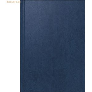 Brunnen Buchkalender 795 A5 1 Tag/Seite Miradur-Einband blau 2026