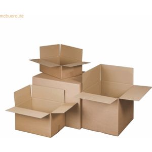20 x smartboxpro Versandkarton 427x304x250mm 20kg braun