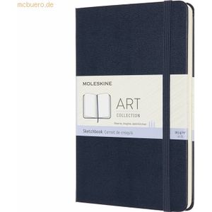 Moleskine Skizzenbuch Medium 11,5x18cm 165g/qm 44 Blatt Hardcover saph
