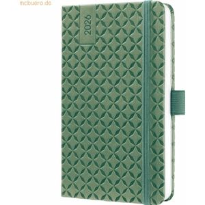 Sigel Wochenkalender Jolie ca. A6 Hardcover natural green 2026