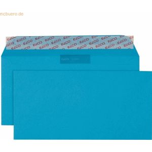Elco Briefumschläge Color intensiv-blau Haftklebung 100 g/qm VE=250 St