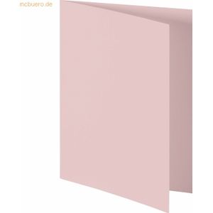 50 x Heyda Doppelkarte A6 200g/qm rosa