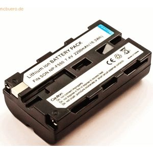 k.A. Akku für Sony DCR-TRV5 Li-Ion 7,4 Volt 2200 mAh schwarz