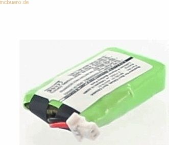 k.A. Akku für Plantronics CS520 Li-Pol 3,7 Volt 140 mAh schwarz