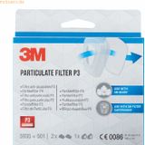 3M Partikelfilter FFP3 5935PRO2 2Paar +1 Paar Halter