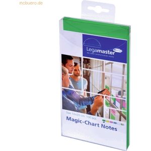 Legamaster Magic-Chart Notes 10x20cm VE=100 Stück grün