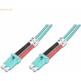 Assmann LWL Patchk.,LC/LC Multimode 50/125 µ, Duplex 7m, Klasse OM3