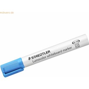 10 x Staedtler Whiteboardmarker Lumocolor ca. 2mm hellblau