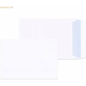 Blanke Versandtaschen C4 120g/qm haftklebend Recycling weiß VE=250 Stü