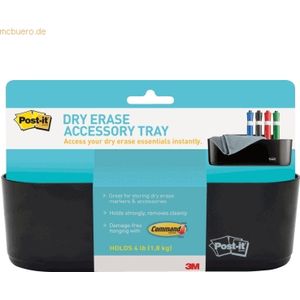 Post-it Zubehör-Korb Dry Erase Kunststoff schwarz