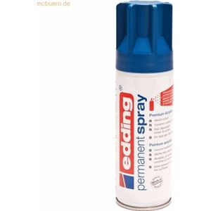 Edding Acryl-Farblack Permanentspray enzianblau seidenmatt RAL5010