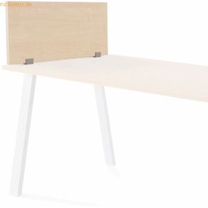 Rocada Trennwand 40x70cm Melamin buche (Doppeltisch Melaminplatte)