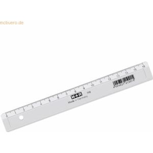20 x M+R Lineal schmal 16cm glasklar