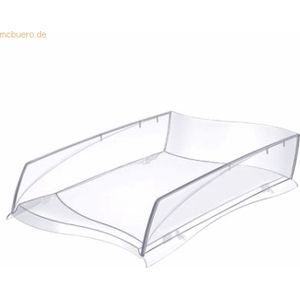 10 x CEP Briefablage Ellypse A4 glasklar