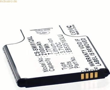 k.A. Akku für Samsung Galaxy Grand Neo Plus Li-Ion 3,8 Volt 2100 mAh s