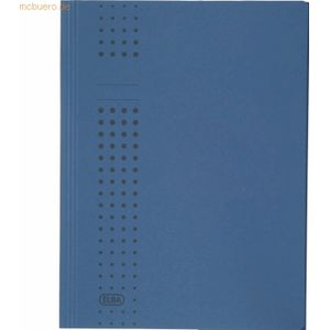 25 x Elba Sammelmappe chic Karton dunkelblau