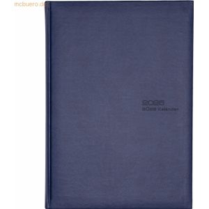 Güss Taschenkalender 10,5x14,8cm 1 Woche / 2 Seiten blau 2026