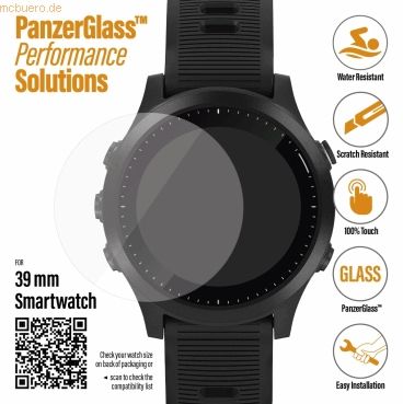 PanzerGlass PanzerGlass für Smartwatch Garmin Forerunner 945, 39 mm