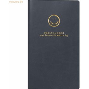 Rido Taschenkalender Modell int. 8,7x15,3cm 1 Woche/2 Seiten Kunstlede