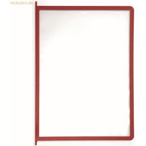 Durable Sichttafel Sherpa Panel Pin A4 rot
