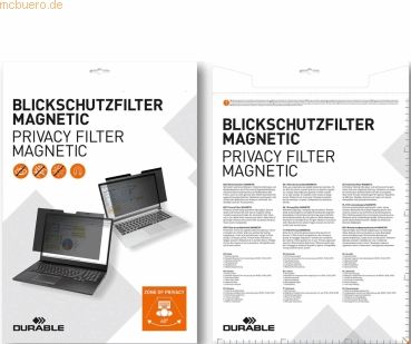 Durable Blickschutz Magnetic MacBook Pro 16 Zoll anthrazit